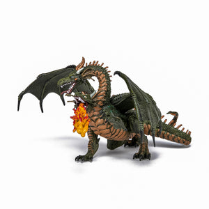 Papo Personaje Medievale Fantastice Figurina Dragon cu 2 Capete
