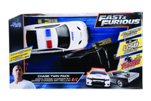 Încarcă imaginea în Galerie, Jada Toys Fast and Furious Set Masinute RC Toyota Supra&amp;Dodge Charger SRT
