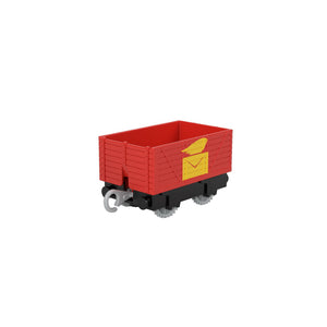 Fisher Price Thomas Locomotiva Motorizata Percy cu Vagon