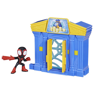 Spider-Man Spidey Prietenii Extraordinari City Bloks Set de Constructie Banca