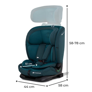 Kinderkraft Scaun Auto I-Size 76-150cm Kinderkraft Oneto 3 Isofix Harbor Blue