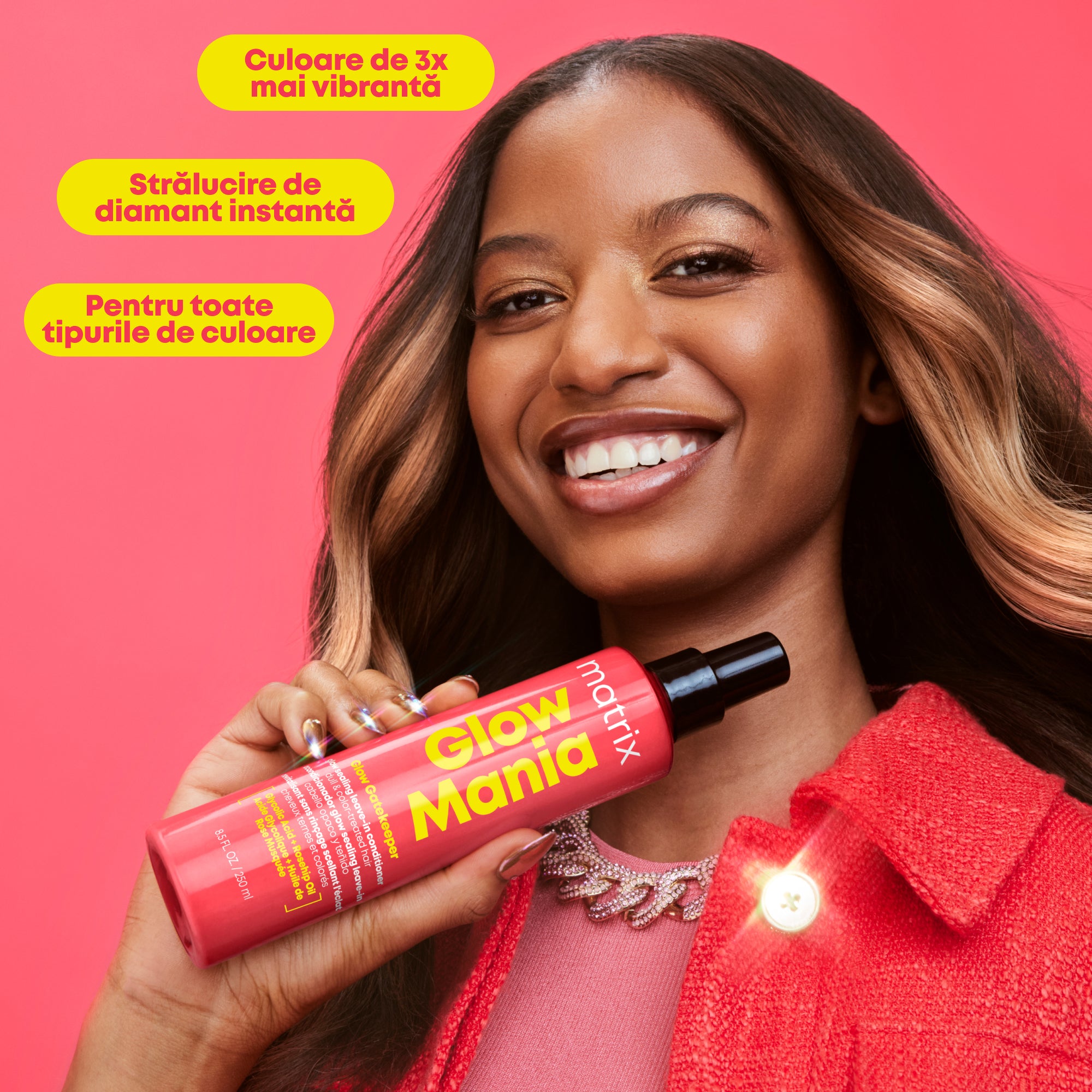 Matrix Glow Gatekeeper Leave-in - Spray Profesional Leave-in 250ml - Beauty Lounge