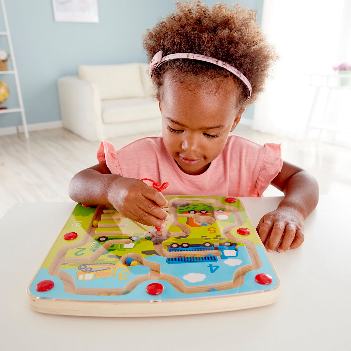 Hape Labirint Magnetic Constructii si Numere