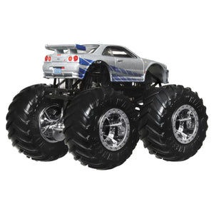 Hot Wheels Monster Truck Masinuta Fast And Furious Skyline