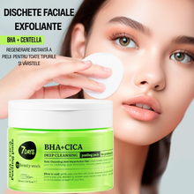 Încarcă imaginea în Galerie, 7DAYS Dischete Faciale Exfoliante MBW BHA+CICA Curatare Profunda 50buc
