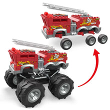 Încarcă imaginea în Galerie, Hot Wheels Monster Truck Mega Set Constructie 5 Alarm
