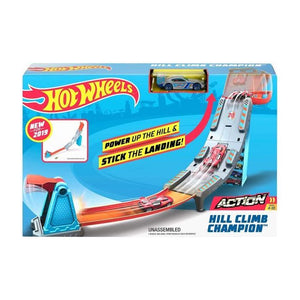 Hot Wheels Lansator cu Masinuta Power Up The Hill