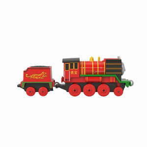 Fisher Price Thomas Locomotiva cu Vagon Push Along Yong Bao