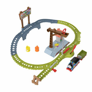 Fisher Price Thomas Set de Joaca cu Locomotiva Motorizata Livreaza Vopseaua