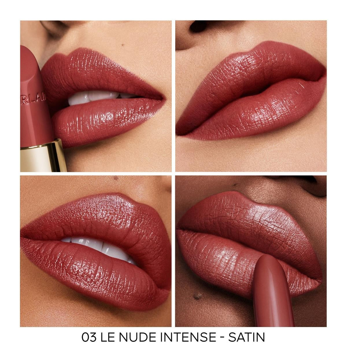 Guerlain Rouge Lipstick N03 Le Nude Intense - Ruj