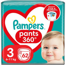 Încarcă imaginea în Galerie, Pampers Pants Stop and Protect Nr 3 6-11kg - Scutece 62 buc
