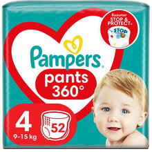 Încarcă imaginea în Galerie, Pampers Pants Stop and Protect Nr 4 9-15kg - Scutece 52 buc
