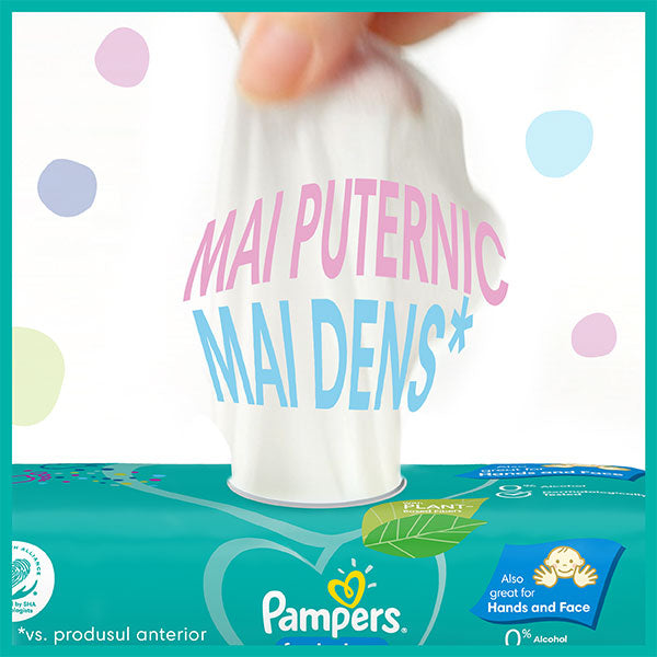 Pampers Fresh Clean 4x80buc - Servetele Umede 320buc