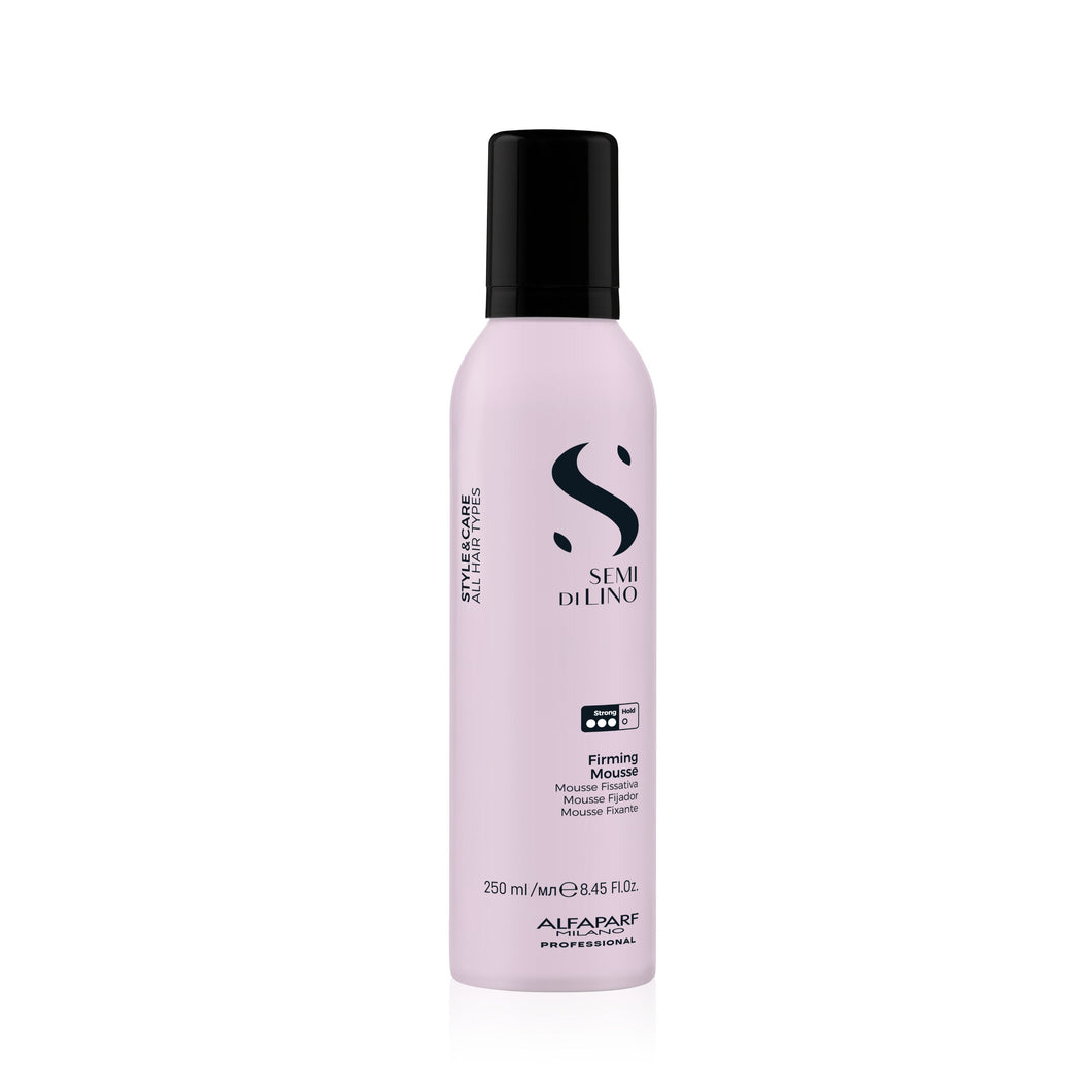 Alfaparf Milano Semi di Lino Style and Care Firming Mousse - Spuma Fixare Puternica 250ml
