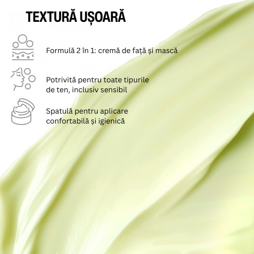 7DAYS Masca de Noapte My Beauty Week Avocado Squash Nutritiva 50ml