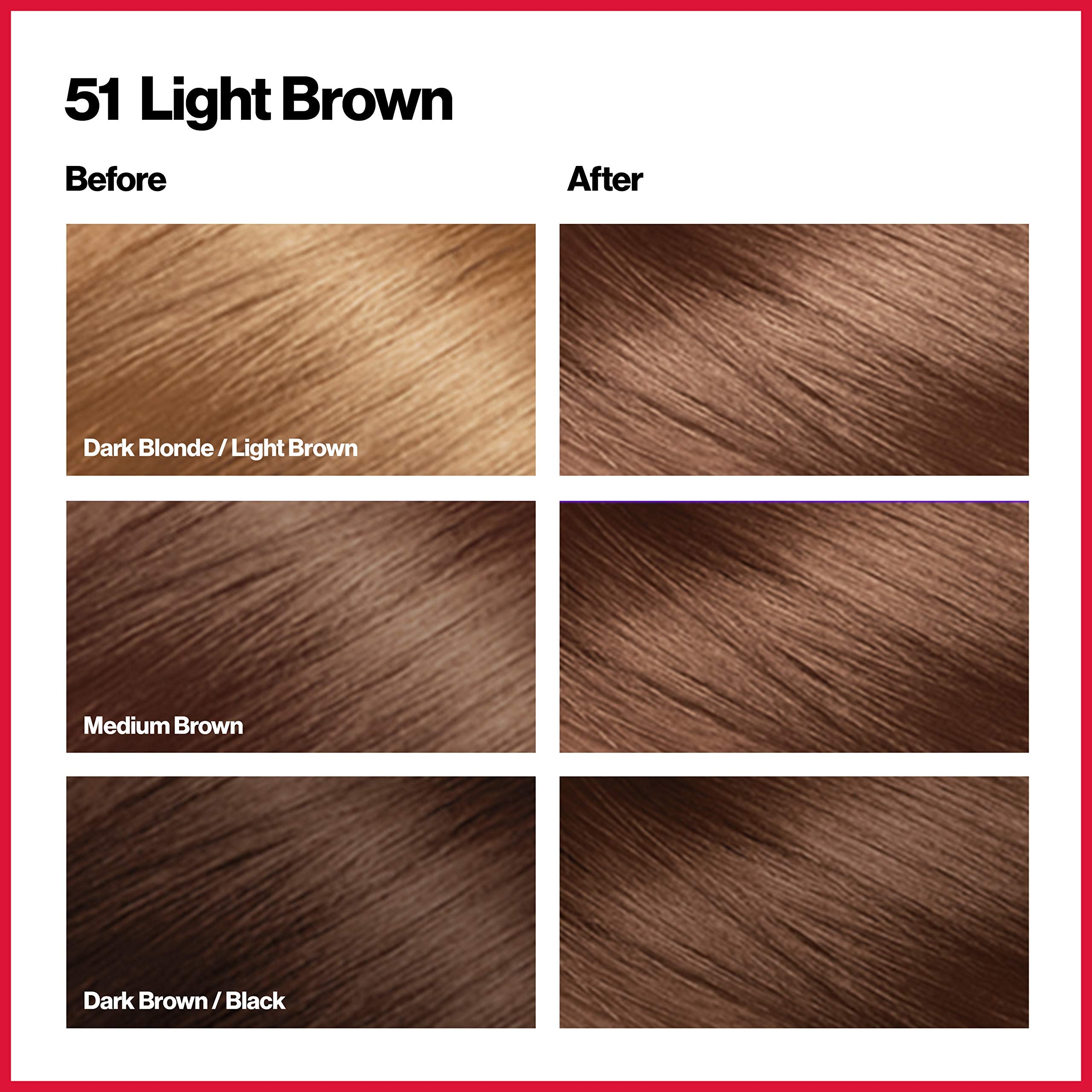 Revlon Colorsilk 51 Light Brwon - Vopsea Permanenta