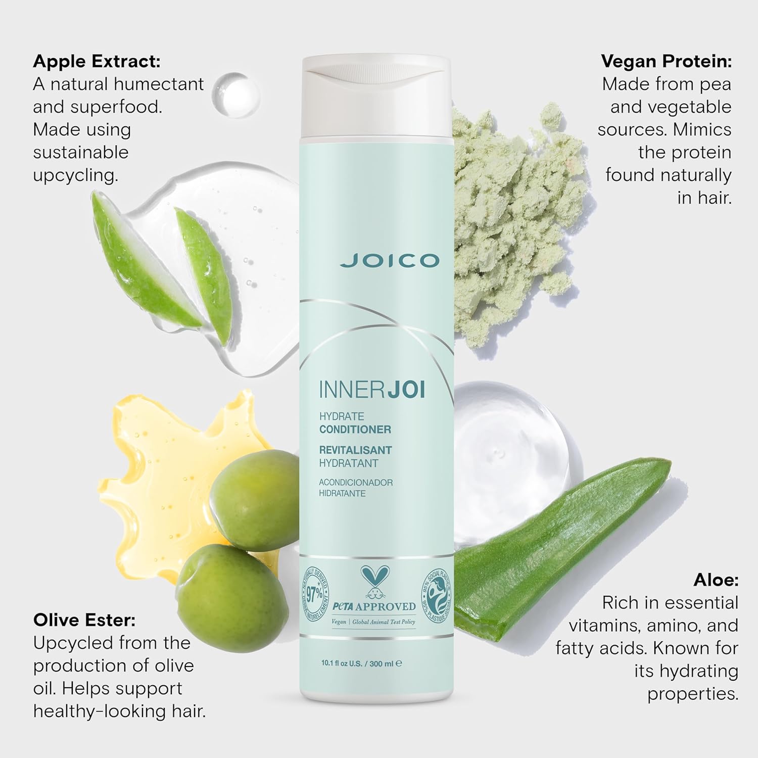 Joico Innerjoi Hydrate Conditioner – Balsam hidratant 300ml - Beauty Lounge