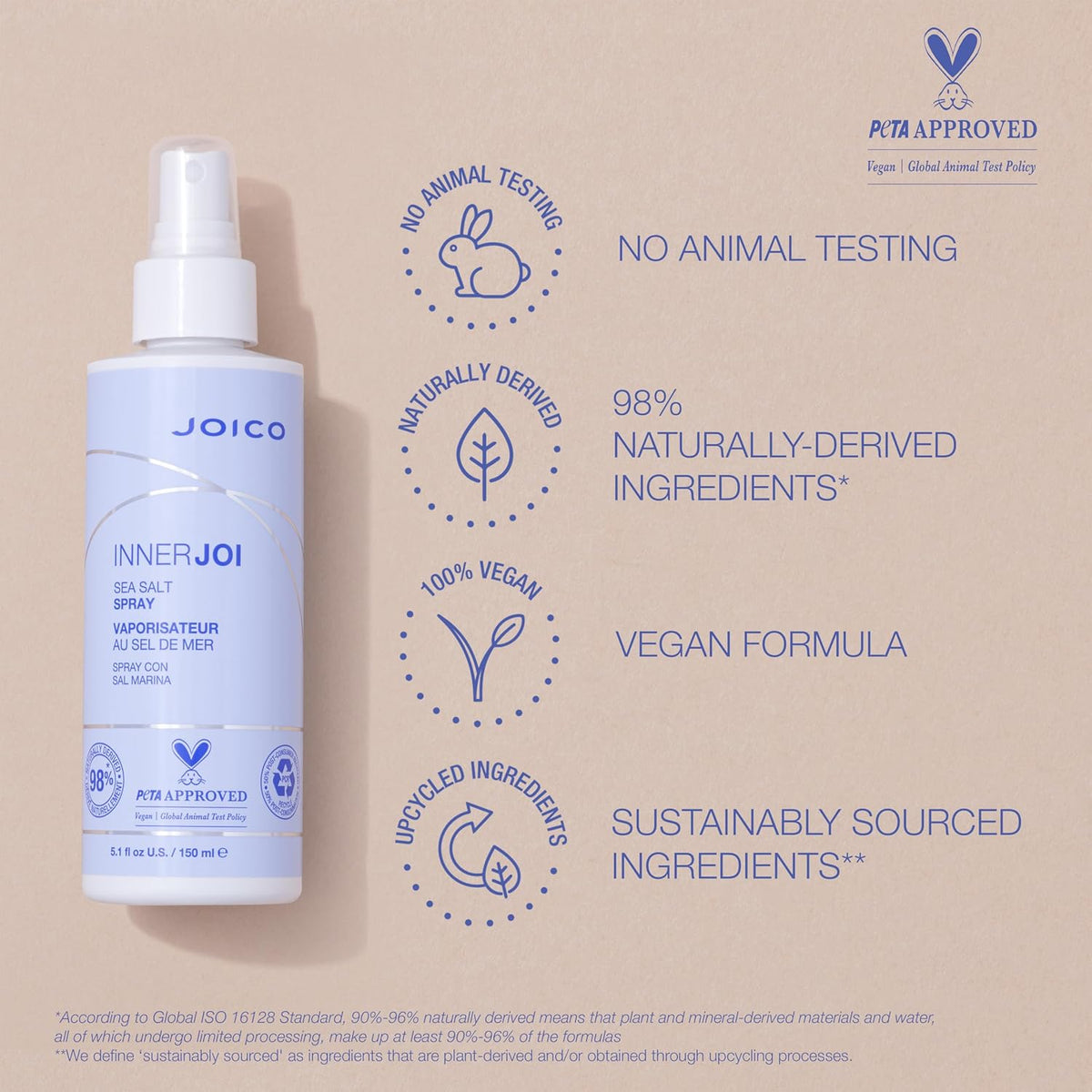 Joico InnerJoi Sea Salt - Spray cu Sare pentru Volum si Textura 150ml - Beauty Lounge