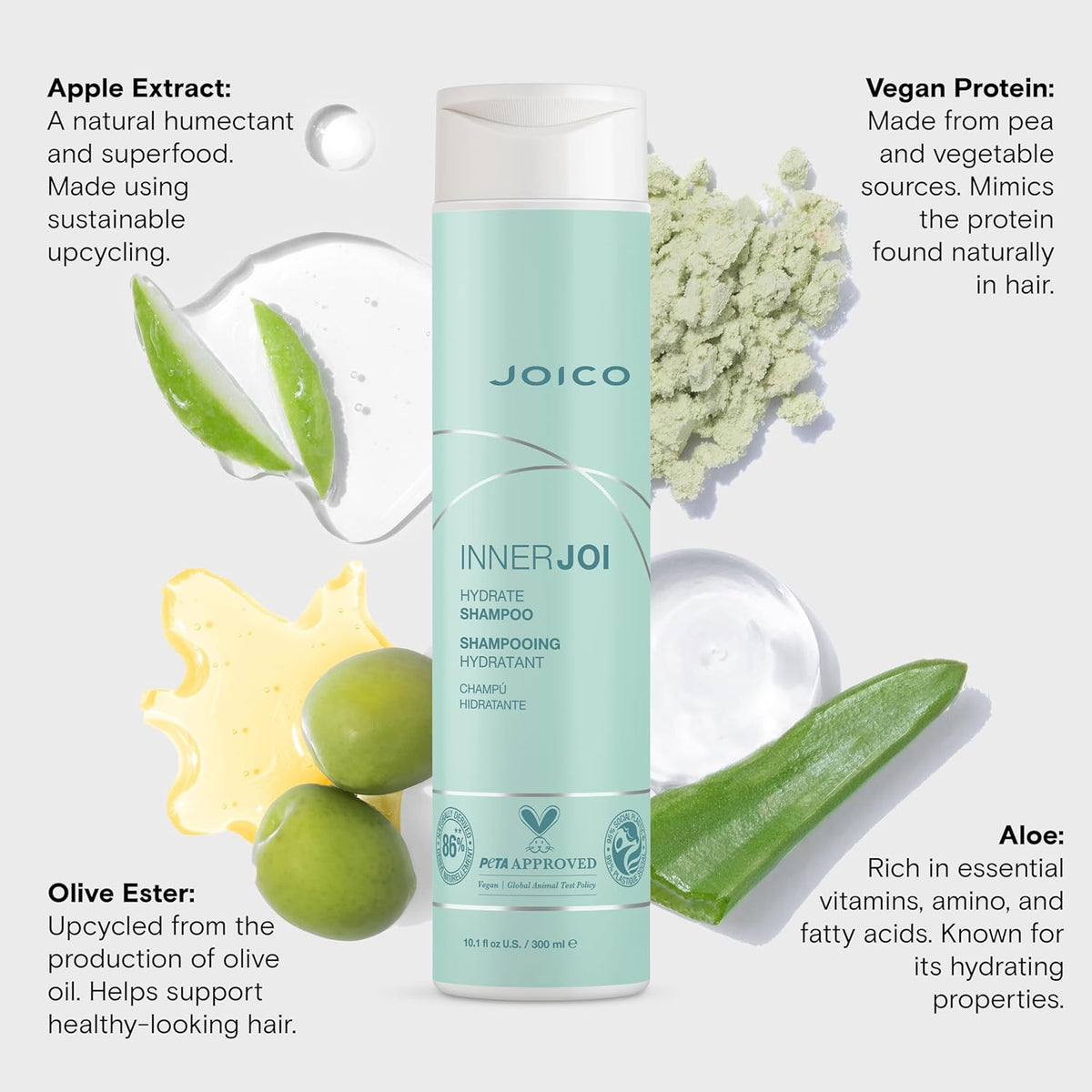 Joico Innerjoi Hydrate Shampoo – Sampon Hidratant 300ml - Beauty Lounge