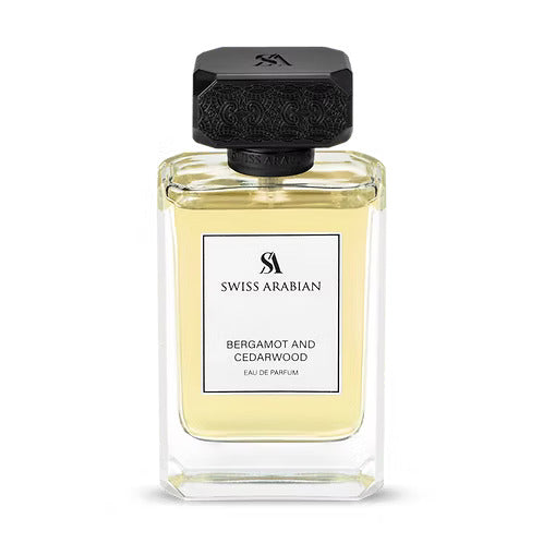 Swiss Arabian Bergamot and Cedarwood 100ml - Apa de Parfum Pentru Barbati Citric-Lemnos