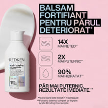 Încarcă imaginea în Galerie, Set Redken Acidic Bonding - Balsam 300ml + Lotiune 150ml + Ser Reparare 45ml

