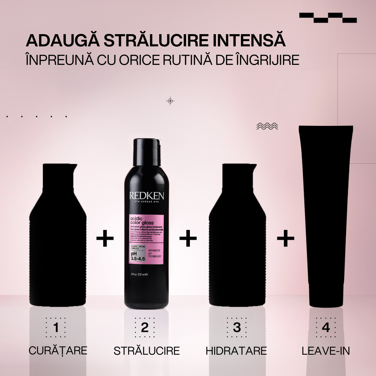 Redken Acidic Color Gloss 237ml - Tratament Pentru Stralucire cu Ulei de Caise