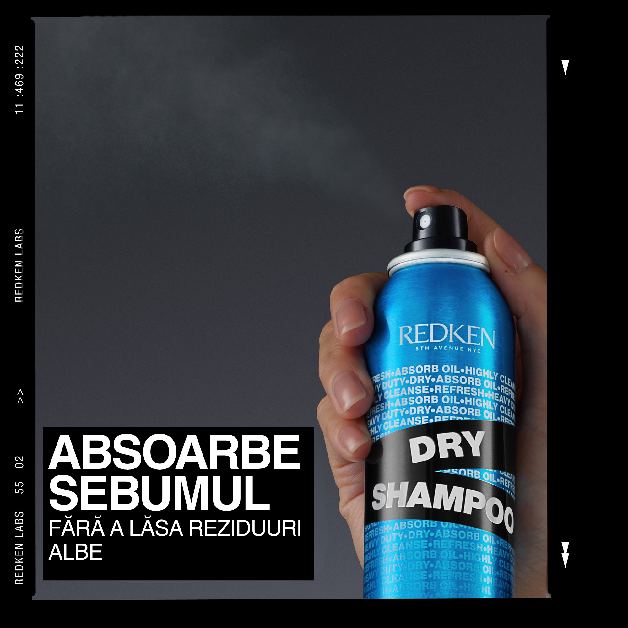 Redken Deep Clean Dry Shampoo 155ml - Sampon Uscat