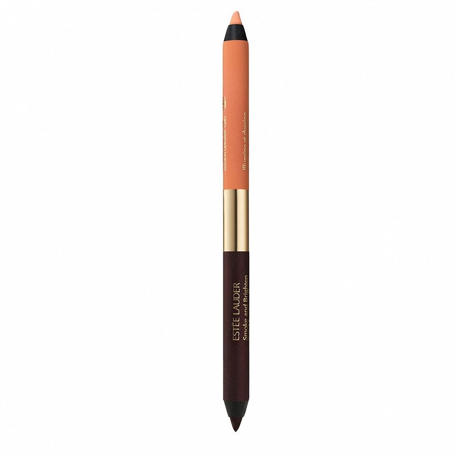Estee Lauder Smoke And Brighten Kajal Eyeliner Duo Bordeaux Ivory - Creion de Ochi