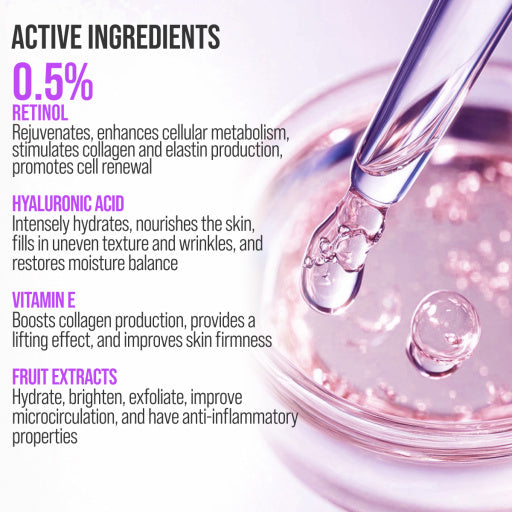 7DAYS Crema de Fata My Beauty Week Anti-Age Retinol Massager 40ml - Tratament Anti-rid