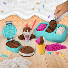 Încarcă imaginea în Galerie, Kinetic Sand Set Inghetata si Prajiturele Colorate si Parfumate
