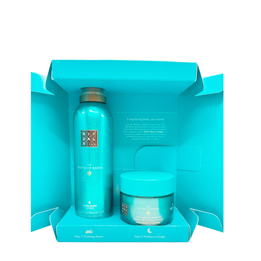 Rituals The Ritual of Karma Body Care Set - Spuma de Dus 200ml + Scrub Corporal 125g