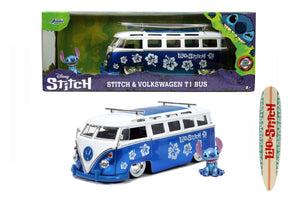 Jada Toys Autobuz Metalic si Figurina Stitch