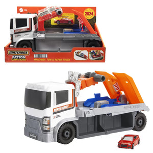 Matchbox Action Drivers Camion de Reparatii si Remorcare