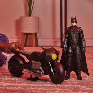 Batman Film Motocicleta lui Batman si Figurina 30cm