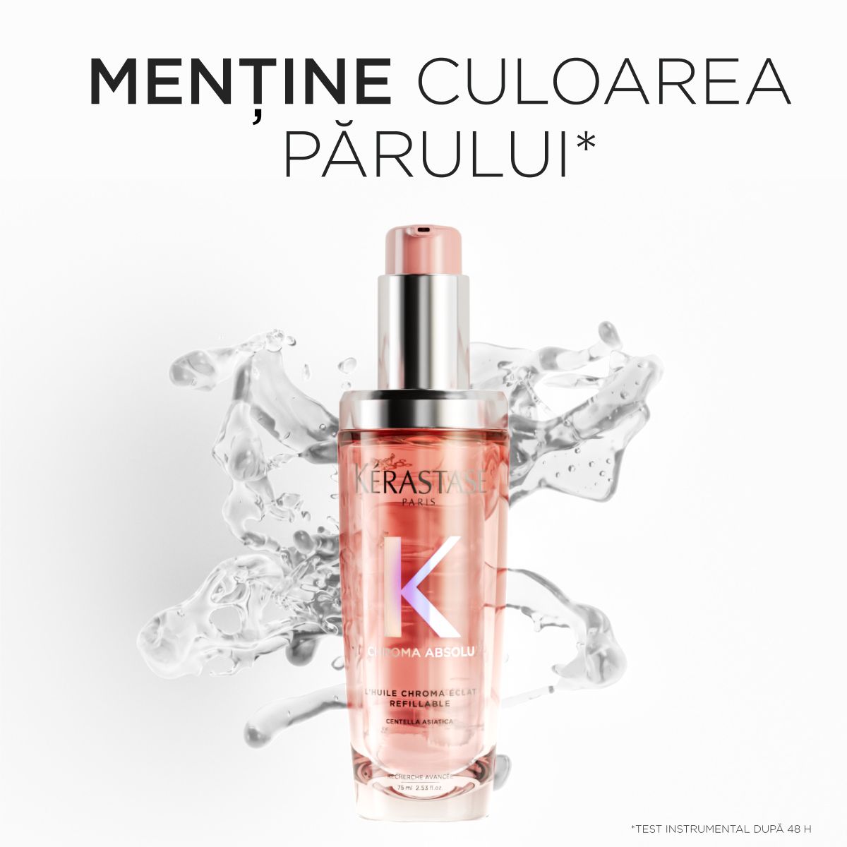 Kerastase L'Huile Chroma Eclat - Ulei Pentru Stralucire Reincarcabil 75ml - Beauty Lounge