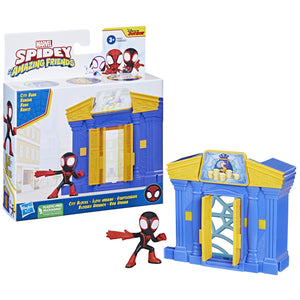 Spider-Man Spidey Prietenii Extraordinari City Bloks Set de Constructie Banca