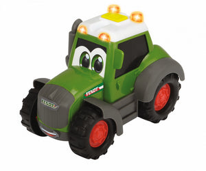 Simba Baby Tractoras cu Remorca Pentru Animale cu Figurina Vacuta