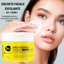 Încarcă imaginea în Galerie, Dischete Faciale Exfoliante 7DAYS MBW AHA+Vitamina C Iluminare 50 buc 150ml
