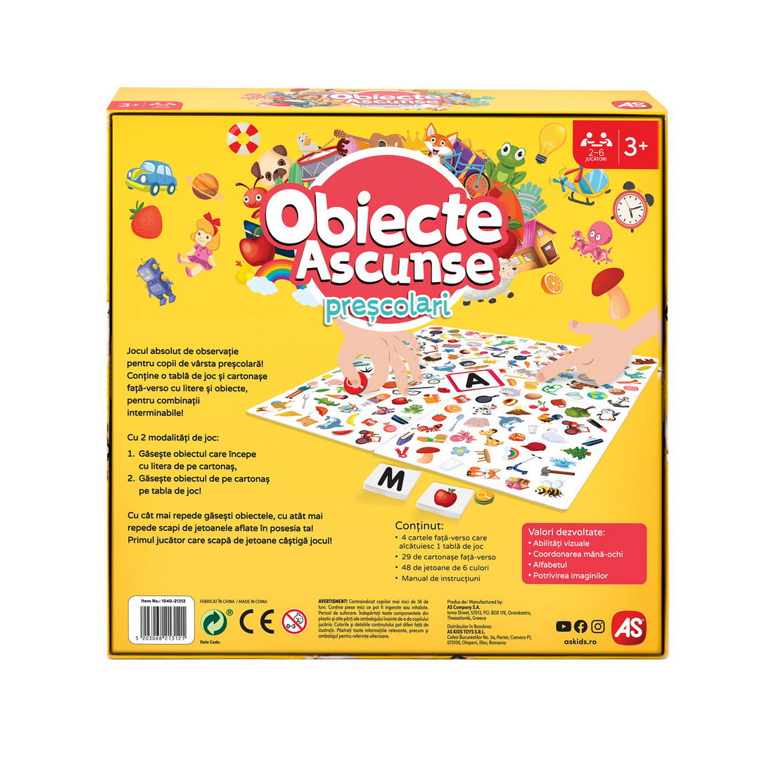 Jocuri Joc Obiecte Ascunse Prescolari