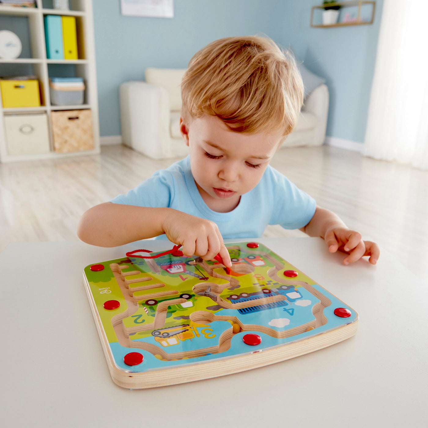 Hape Labirint Magnetic Constructii si Numere