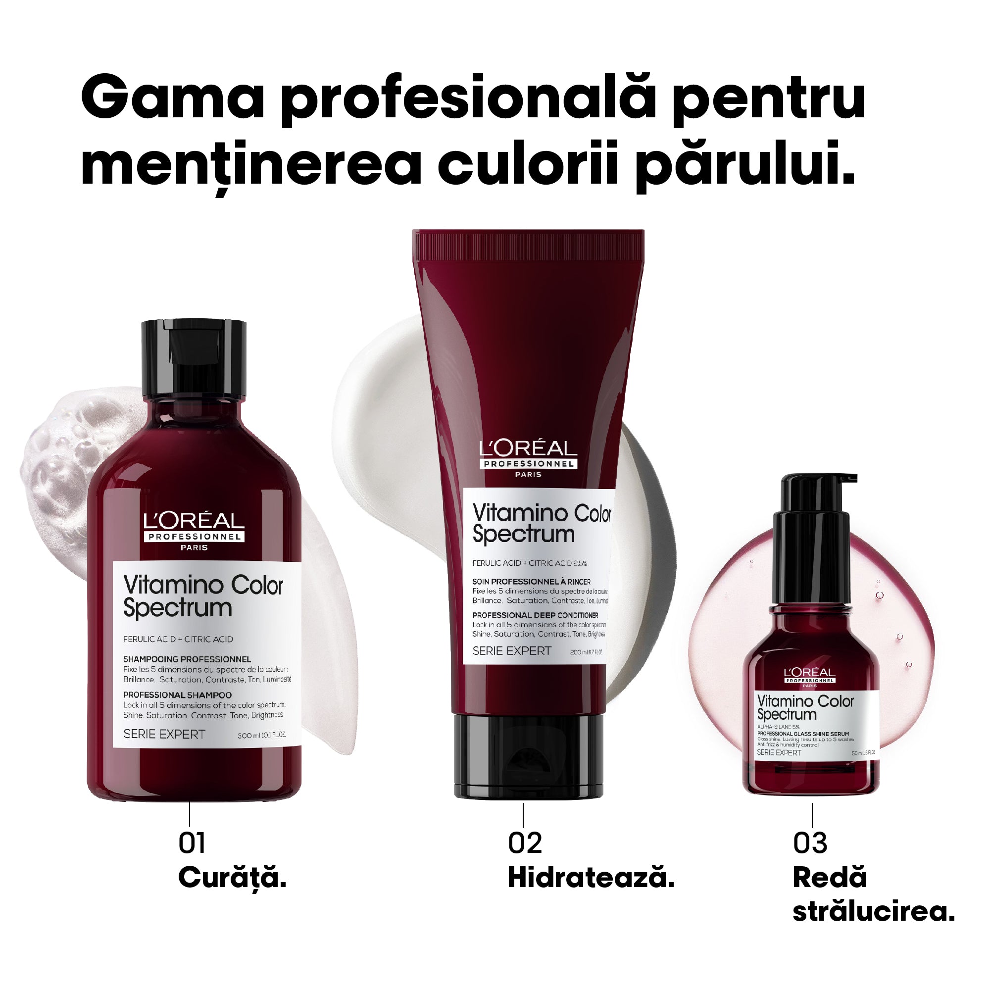 L'Oreal Professionnel SE Vitamino Color Spectrum 300ml - Sampon Pentru Par Vopsit