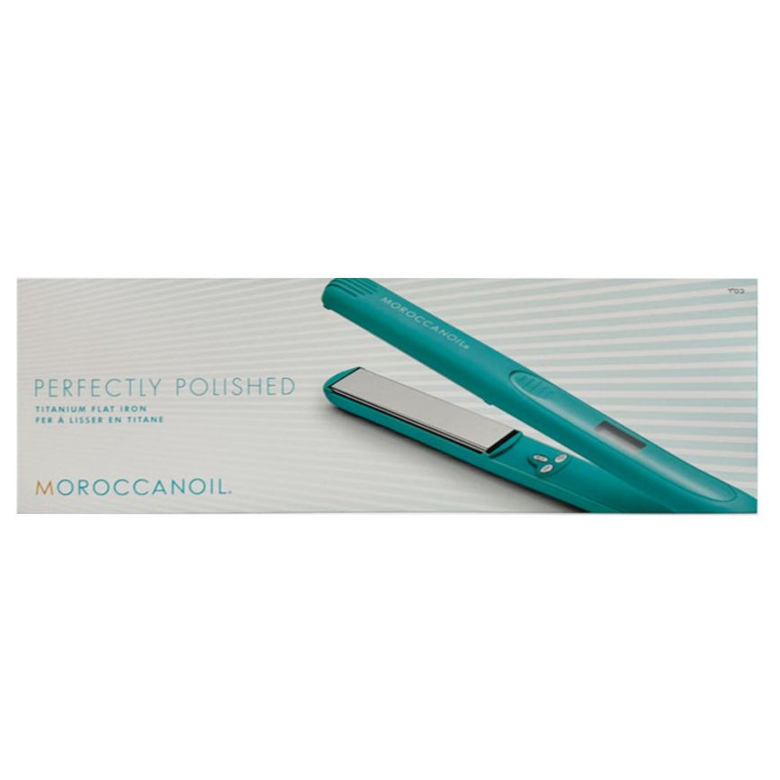 Moroccanoil Perfectly Polished Titanium Flat Iron - Placa de Par Profesionala