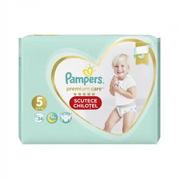 Pampers Pants Premium Care Nr 5 12-17kg - Scutece 34buc