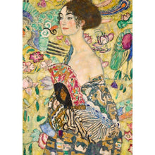 Încarcă imaginea în Galerie, Trfl Puzzle 1000p Art Collection Gustav Klimt Doamna Cu Evantaiul
