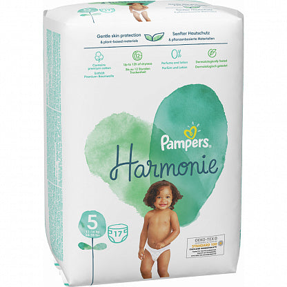 Pampers Harmonie Nr 5 11+kg - Scutece 17buc