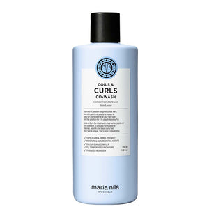 Maria Nila Coils and Curls CO-WASH - Balsam Pentru Par Cret si Ondulat 350ml