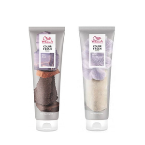 Set Wella Professionals Color Fresh Create Mask - Masca Lila 150ml si Masca Blond Perlat 150ml