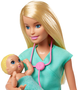 Barbie I Can Be Papusa Doctor Pediatru