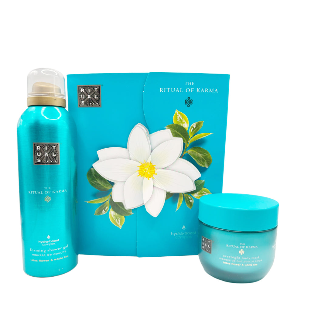 Rituals The Ritual of Karma Body Care Set - Spuma de Dus 200ml + Scrub Corporal 125g