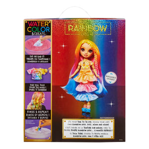 Rainbow High Watercolor Create Papusa Ochi Caprui